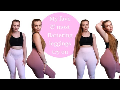 MOST FLATTERING LEGGINGS TRY ON | Gymshark | Alphalete | Women's Best