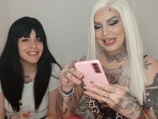 Ocenjujem kurčeve svojih fanova. Part VII ft Jelena Krunić. Serbian porn