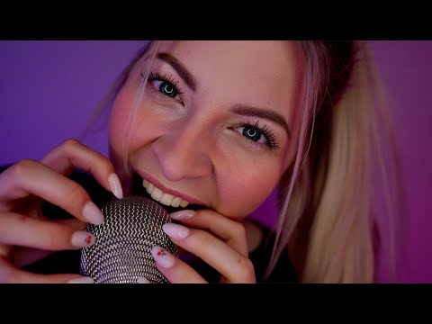 ASMR 4k • FAST & AGGRESSIVE Trigger For Tingle!⚡️ (Mouth Sounds, Tapping, Fokustest)