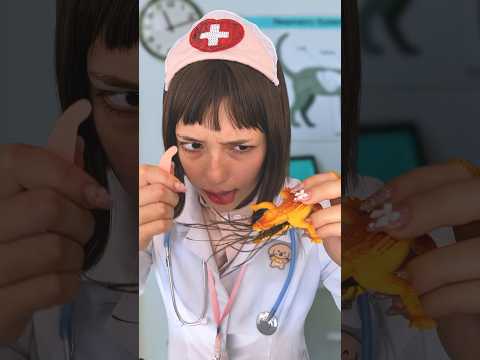doutora Drimi está de volta salvando os brinquedos 👩🏻‍⚕️ #asmr #satisfying